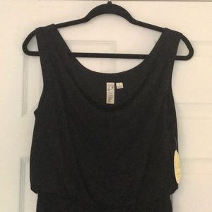 Emma & Michele Medium black jersey jump suit